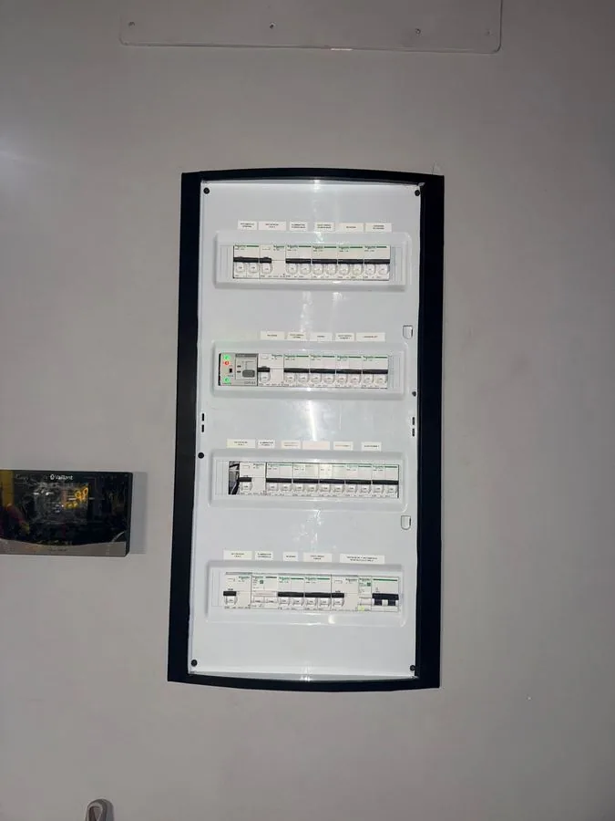 Cuadro eléctrico integración sistema solar